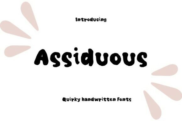 Assiduous Font: A Bold Script for Memorable Branding