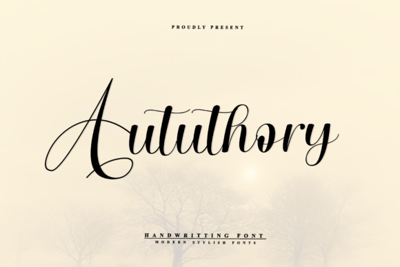 Aututhory: The Perfect Handwritten Font for Crafters