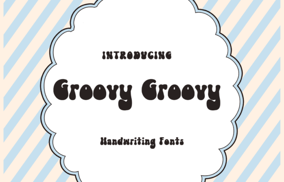 Bringing Groovy Groovy Font to Life in Handmade Shops