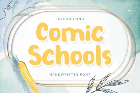Comic Schools Font for Authentic Campaign Design