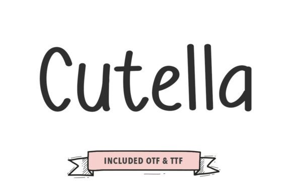 Cutella Notes: A Bold Brush Typeface for Branding