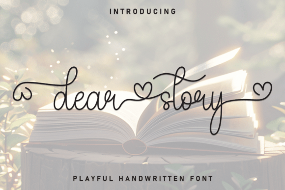 Dearstory Font Review: A Whimsical Script for Branding