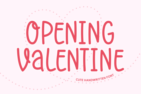 Elevate Editorial Design with Opening Valentine Font