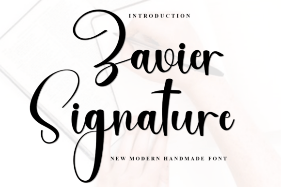 Elevate Editorial Design with Zavier Signature Typeface