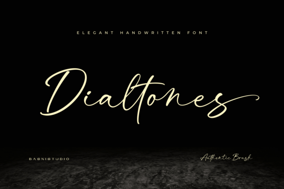 Elevate Your Brand with the Dialtones Typeface