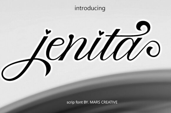 Jenita Font: Elevate Your Brand with Elegant Script Handwritten Style