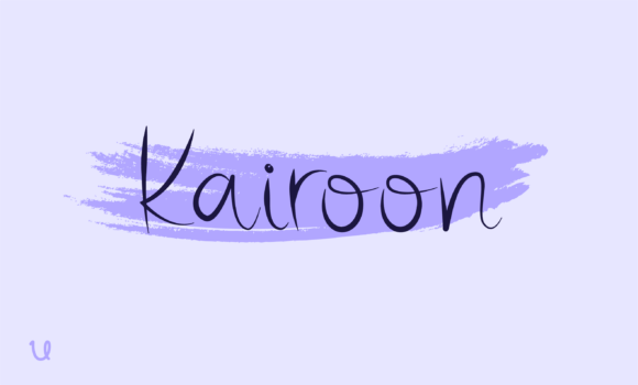 Kairoon Font: The Perfect Script Handwritten Typeface for Branding