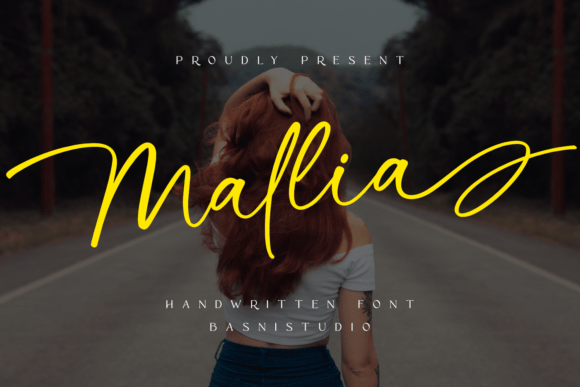 Mallia: The Perfect Script Handwritten Font for Makers
