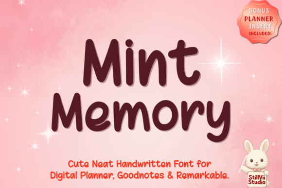 Mint Memory: The Perfect Handwritten Font for Makers