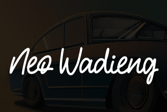 Neo Wadieng: The Modern Script Typeface for Digital Campaigns