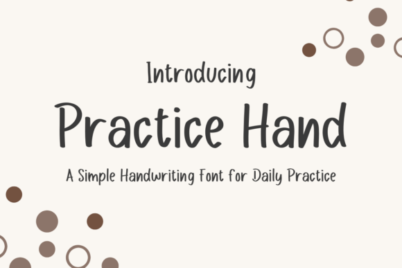 Practice Hand Font: Clean Script for Scroll-Stopping Marketing
