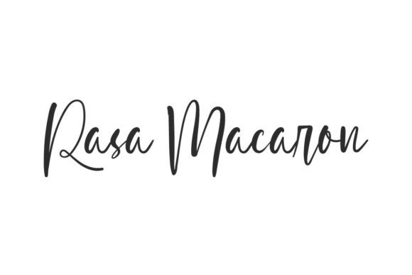 Rasa Macaron Font Review: Sweet Script for Branding
