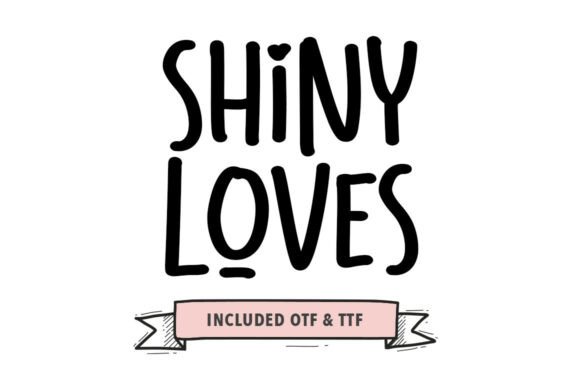 Shiny Loves: A Vibrant Script Handwritten Font for Web Design