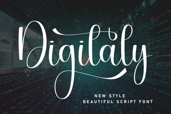 Upgrade Your Brand with Digitaly Script Handwritten Fonts