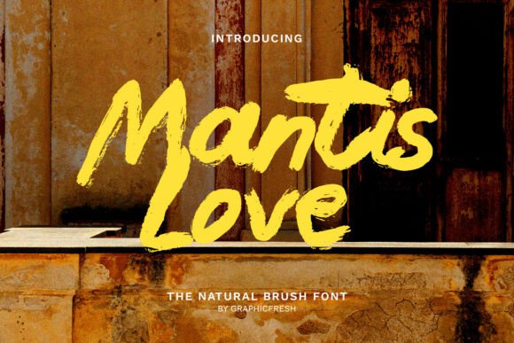 Using Mantis Love Font for Authentic Brand Identity