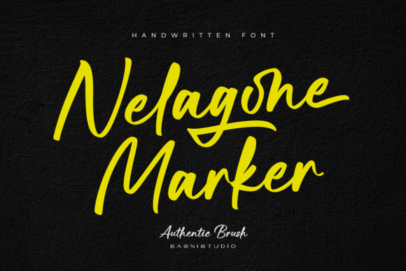 Using Nelagone Marker for Bold Brand Identity Design