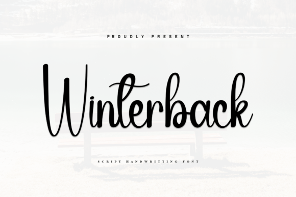 Winterback Font: The Perfect Handwritten Typeface for Makers
